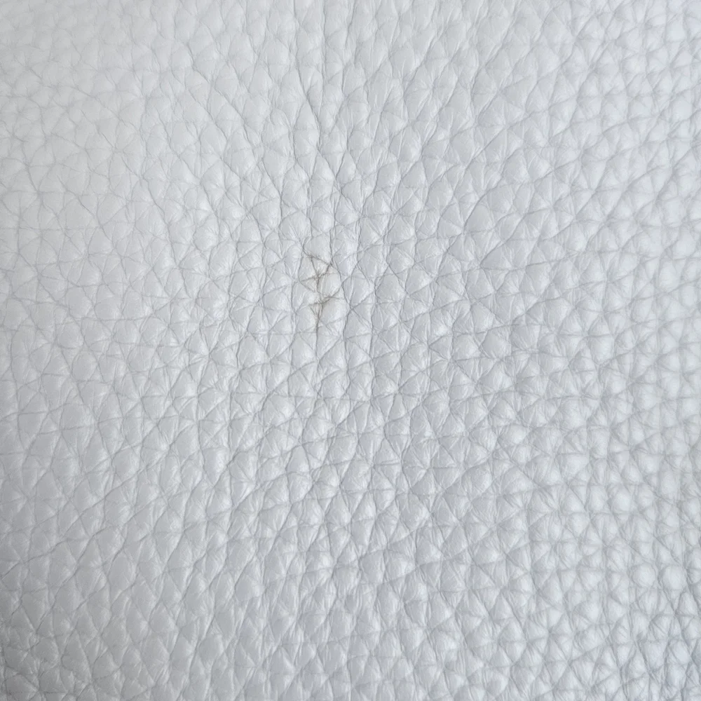 Michael Kors Fulton Large Hobo Shoulder Bag Pearl Grey Pebbled Leather